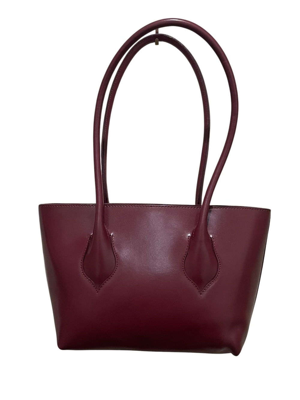 Furla Burgundy Mini Tote Bag - Picture 8 of 11